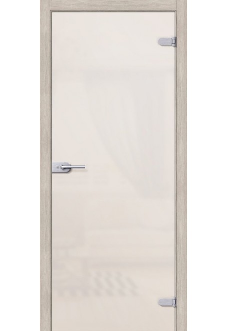 Лайт, цвет: Белое Сатинато - стеклянная межкомнатная дверь