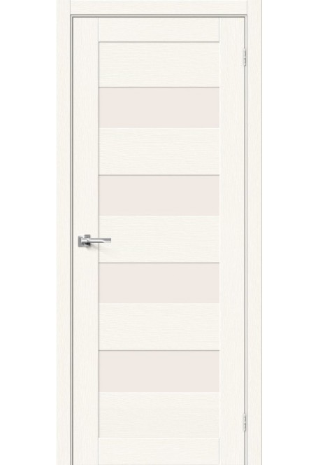Межкомнатная дверь Браво-23, цвет: White Wood