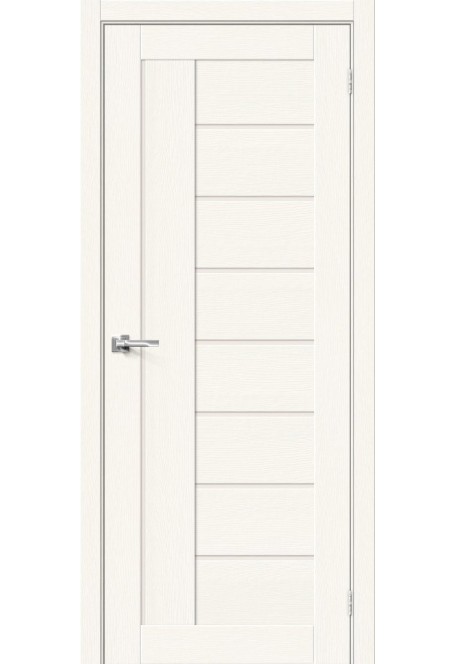 Межкомнатная дверь Браво-29, цвет: White Wood