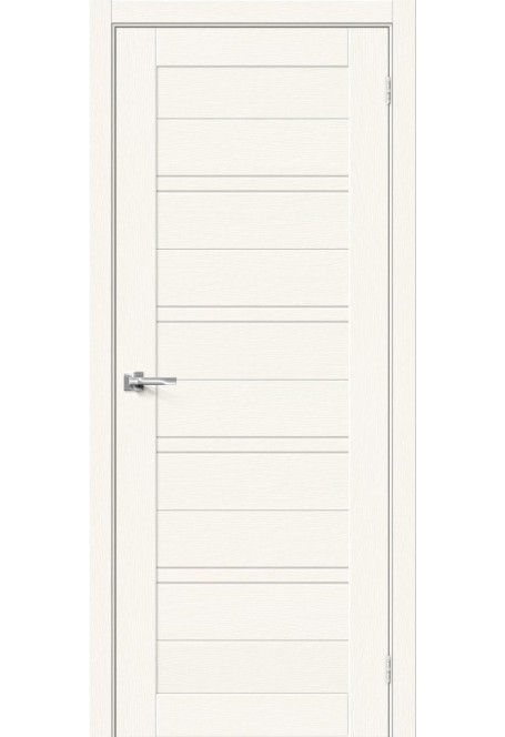 Межкомнатная дверь Браво-28, цвет: White Wood