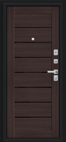 Техно/BChrome, цвет: Букле черное/Wenge Melinga