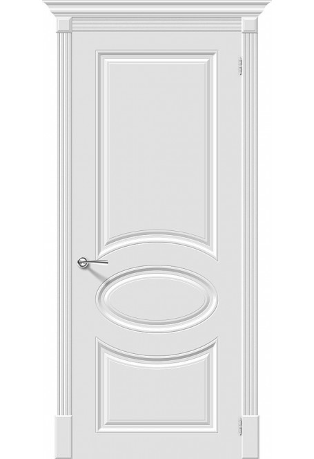 Межкомнатная дверь эмаль Скинни-20, цвет: Whitey