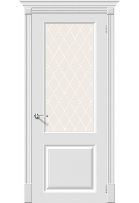 Межкомнатная дверь эмаль Скинни-13, цвет: Whitey