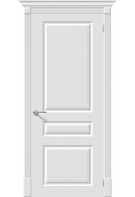 Межкомнатная дверь эмаль Скинни-14, цвет: Whitey