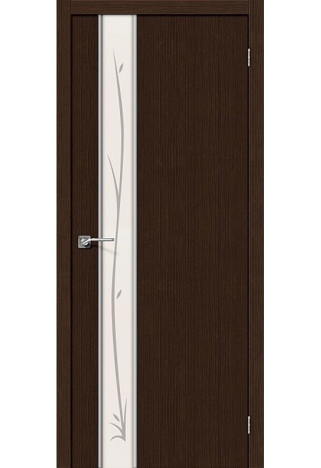 Межкомнатная дверь Глейс-1 Twig, цвет: 3D Wenge