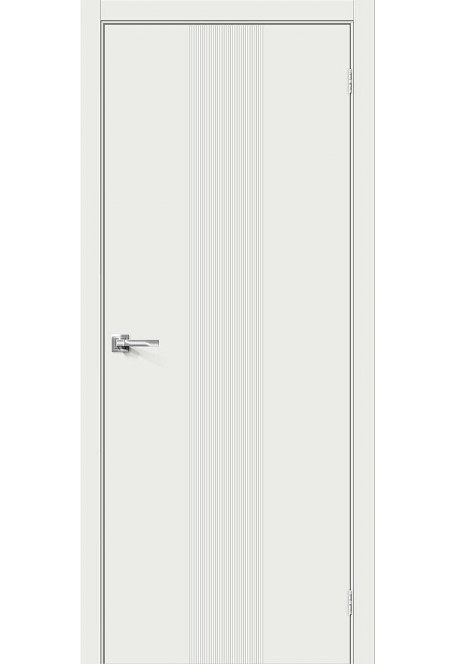 Межкомнатная дверь Граффити-21, цвет: Super White