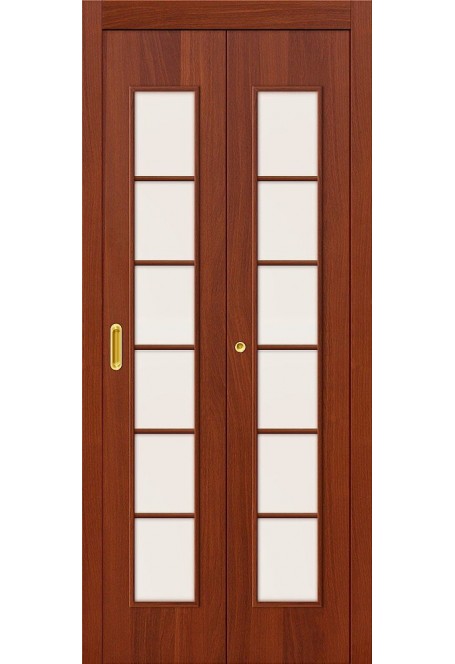 Складная дверь  2С, цвет: Л-11 (ИталОрех)
