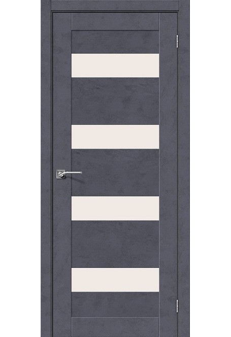 Межкомнатная дверь с экошпоном Легно-23, цвет: Graphite Art