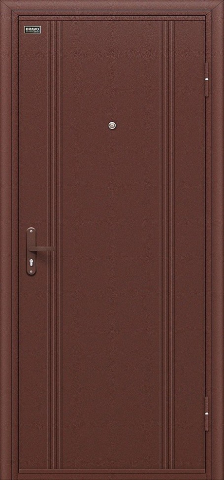 Входная дверь Door Out 101, цвет: Антик Медь/Антик Медь