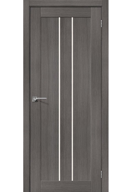 Межкомнатная дверь с экошпоном Порта-24, цвет: Grey Veralinga