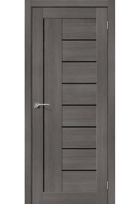Межкомнатная дверь с экошпоном Порта-29, цвет: Grey Veralinga