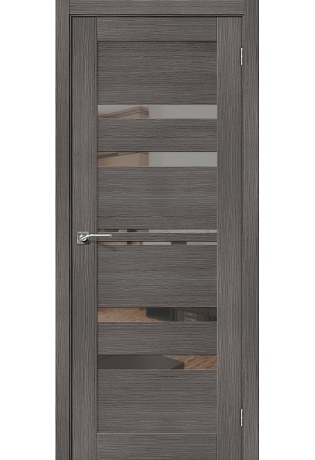 Межкомнатная дверь с экошпоном Порта-30, цвет: Grey Veralinga