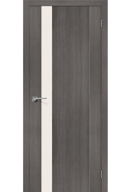 Межкомнатная дверь с экошпоном Порта-11, цвет: Grey Veralinga