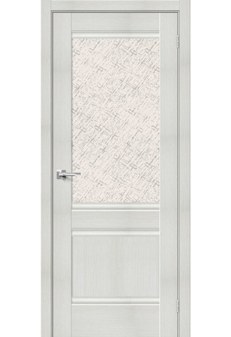 Межкомнатная дверь Прима-3.1, цвет: Bianco Veralinga
