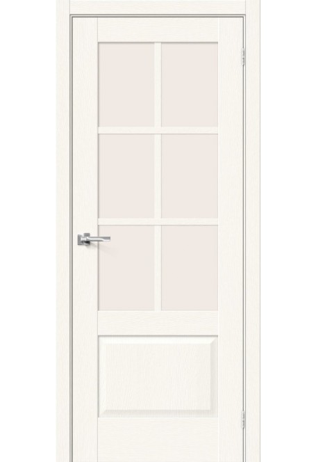 Межкомнатная дверь Прима-13.0.1, цвет: White Wood