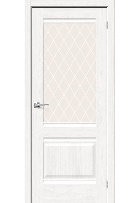 Межкомнатная дверь Прима-3, цвет: White Dreamline