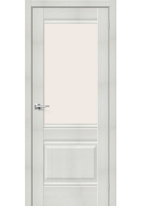 Межкомнатная дверь Прима-3, цвет: Bianco Veralinga/Magic Fog