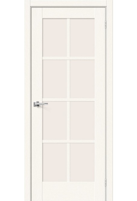 Межкомнатная дверь Прима-11.1, цвет: White Wood