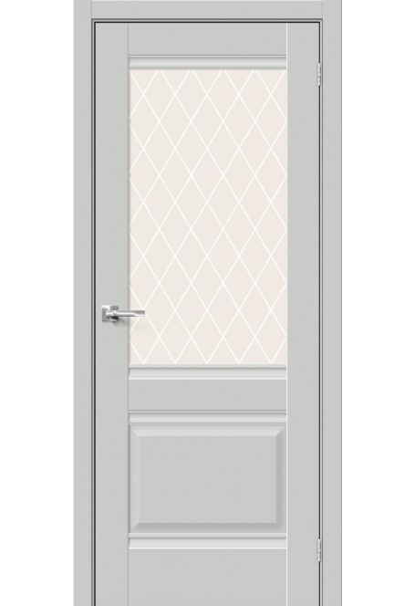 Межкомнатная дверь Прима-3, цвет: Grey Mix