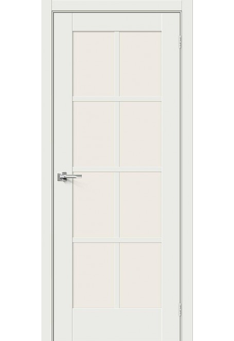 Двери Прима-11.1, цвет: White Matt