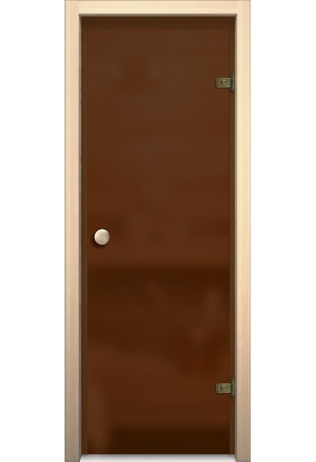 Кноб Е, цвет: Бронза Сатинато - стеклянная межкомнатная дверь