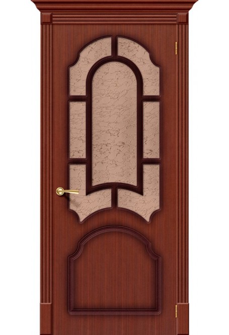 Межкомнатная дверь Соната, цвет: Ф-15 (Макоре)