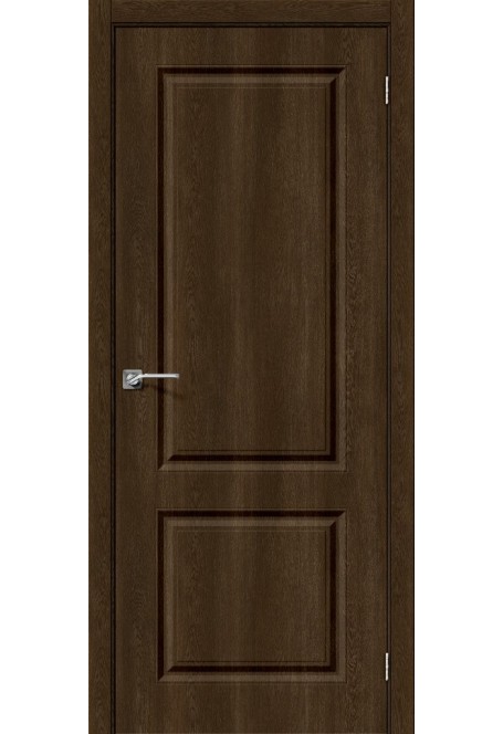 Межкомнатная дверь Скинни-12, цвет: Dark Barnwood