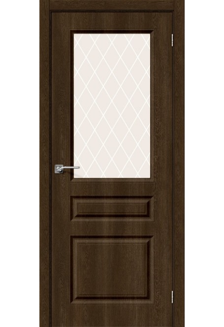 Межкомнатная дверь Скинни-15, цвет: Dark Barnwood