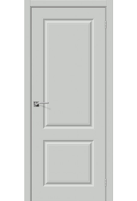 Межкомнатная дверь в эмали Скинни-12, цвет: Grace