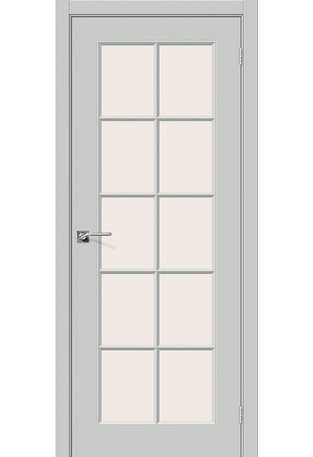 Межкомнатная дверь в эмали Скинни-11.1, цвет: Grace