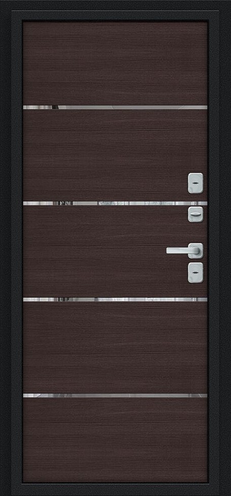 Лайн/BChrome, цвет: Букле черное/Wenge Melinga