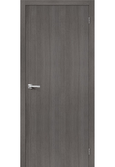Межкомнатная дверь с экошпоном Тренд-0, цвет: Grey Veralinga