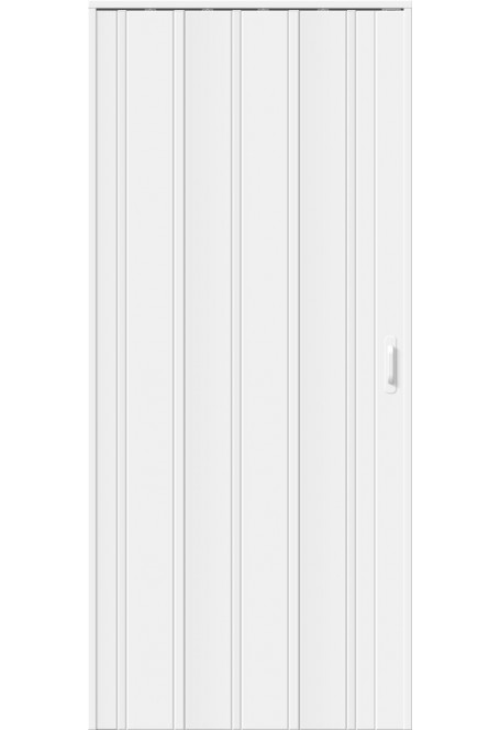 Складная дверь  ДСК 007, цвет: Белый глянец